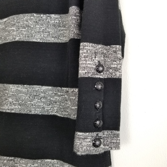 J CREW Factory Striped Boatneck Dress Sz M - Picture 3 of 7